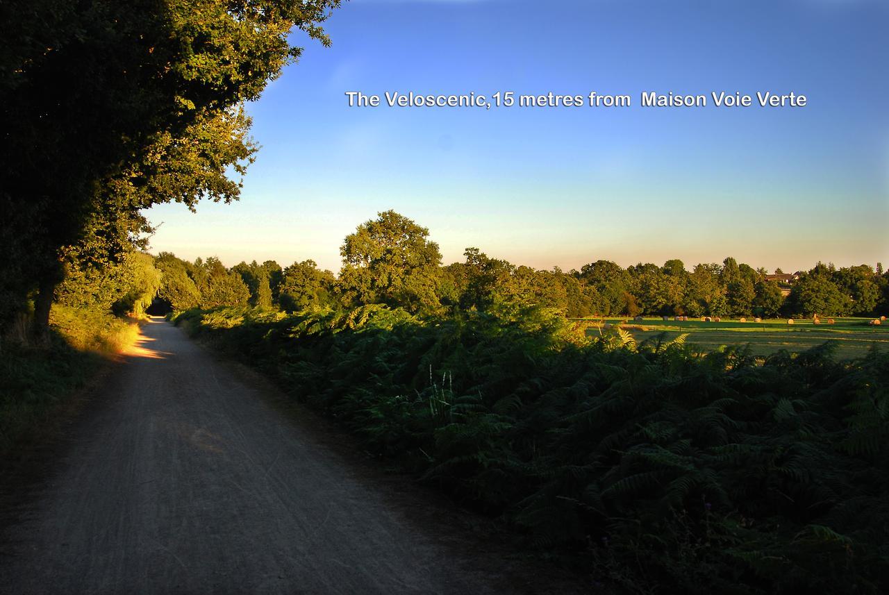 Maison Voie Verte Bion Bagian luar foto